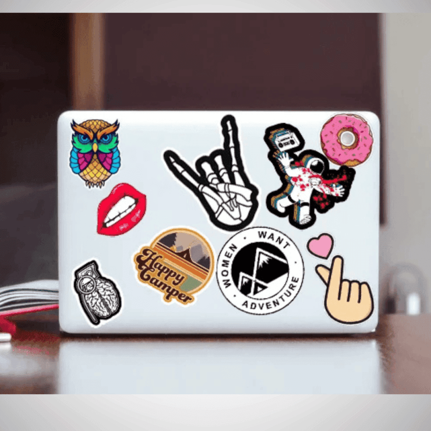 Custom Laptop Stickers