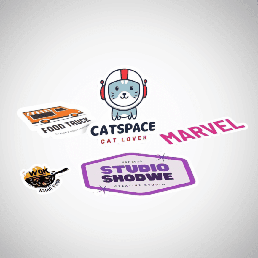 Custom Shape Stickers - Image 3