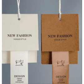 Folded Hang Tags