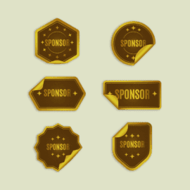 Gold Foiling Stickers