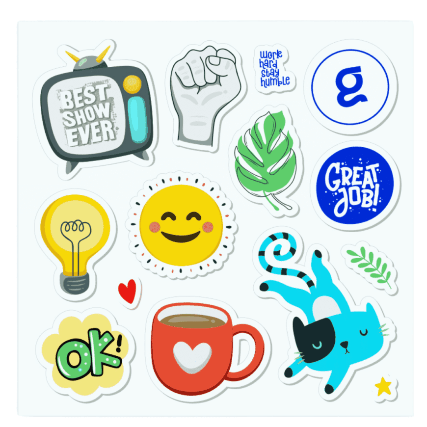 Kiss Cut Stickers ( Circle and Square) - Image 2
