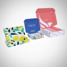Multicolour Flat Mailer Boxes