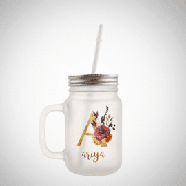Personalized Mason Glass Jar
