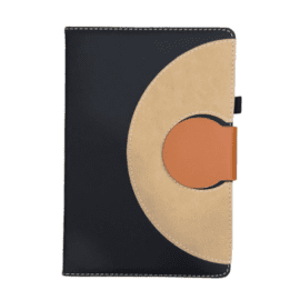 Black and brown Diary