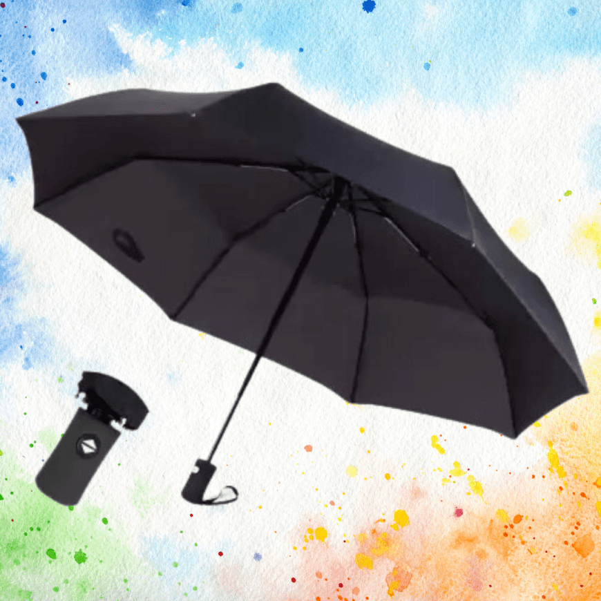 Folding Umbrella 3 Fold Auto Open - Image 3