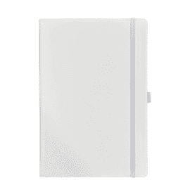 White Leatherette diary