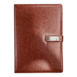 tanned brown diary