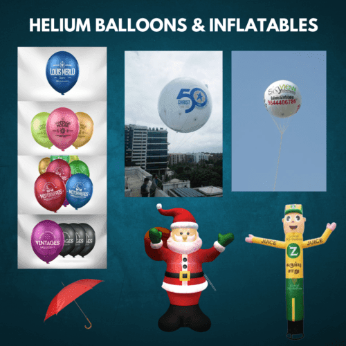 Helium Balloon and inflatables in Bangalore