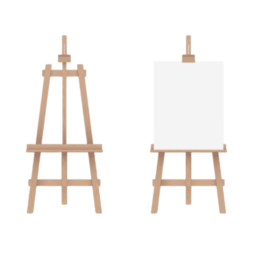 wooden easel - best in bangalore